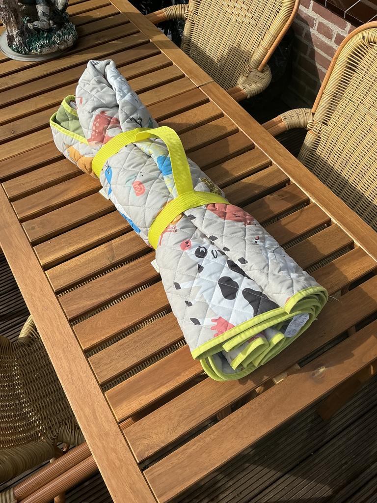 Plaid, speelkleed Hema 135 x 170 cm, Kinderen en Baby's, Speelgoed | Speelkleden, Zo goed als nieuw, Ophalen of Verzenden