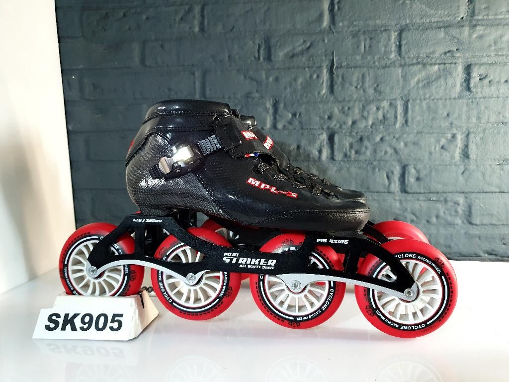 Maple MPL3 Skeelers Skates 4x100 100mm Wielen Maat 38, Overige merken, Verzenden, Nieuw, Kinderen