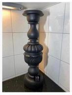 Oude brocante hoedenstandaard hout, zwaar, zeer mooi, Ophalen of Verzenden