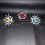 Drie Swarovski bloemen, Verzamelen, Swarovski, Ophalen of Verzenden