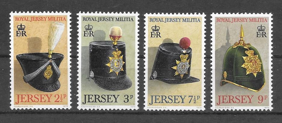 UK - Jersey 1972  Hoofddeksels, Verzenden, Postfris
