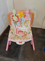 Fisher-Price wipstoeltje met trilfunctie en speelboom, Kinderen en Baby's, Speelgoed | Fisher-Price, Ophalen, Gebruikt, Overige typen