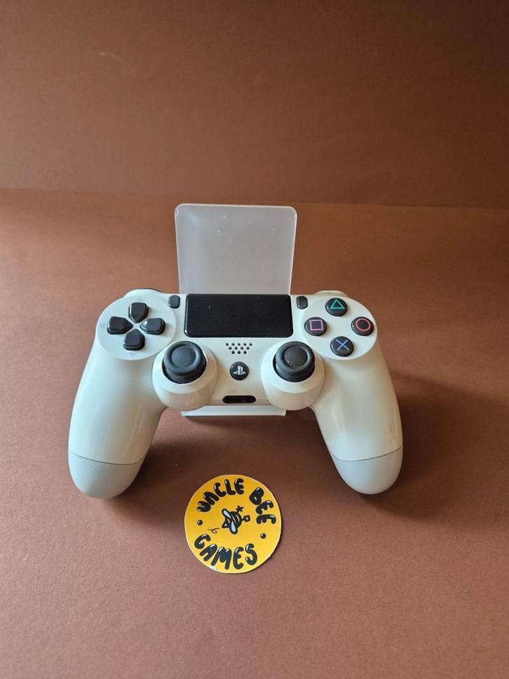 Orginele Sony Dualshock 4 V2 Controller White, Spelcomputers en Games, Games | Sony PlayStation 4, Zo goed als nieuw, 1 speler