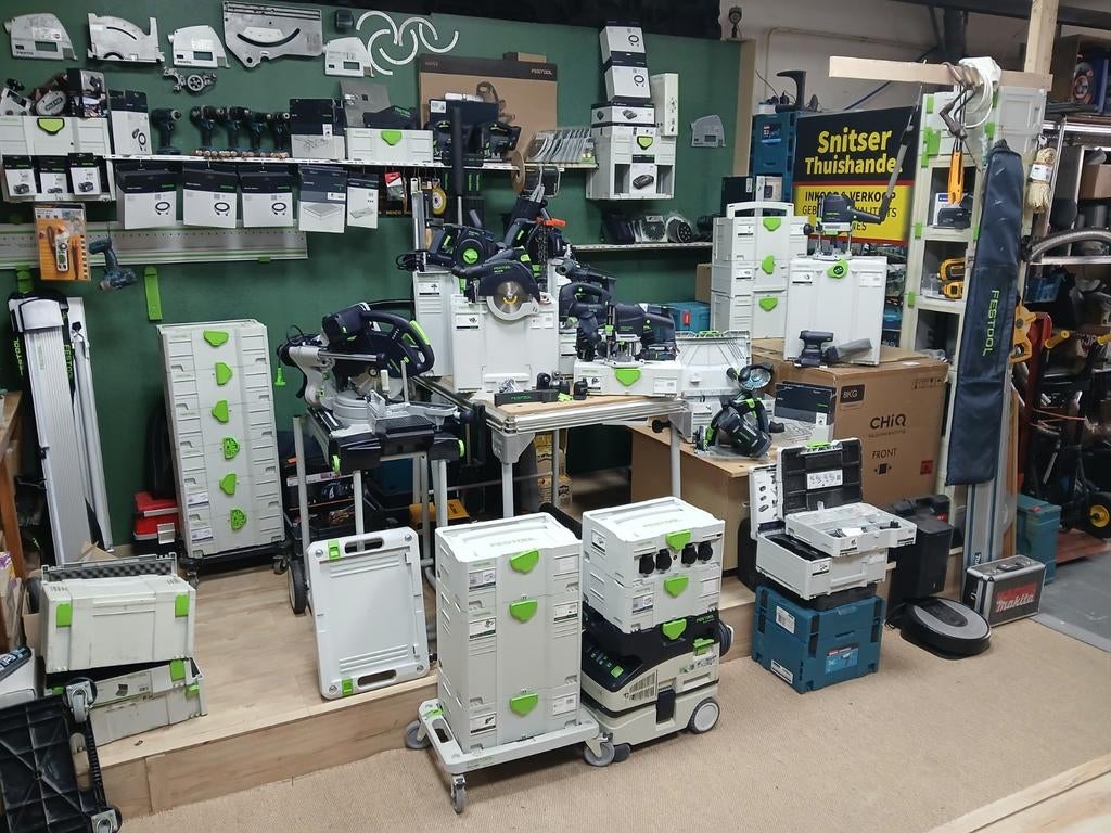 Festool Schuur/Afzuigcombi., Ophalen, -, -, Zo goed als nieuw