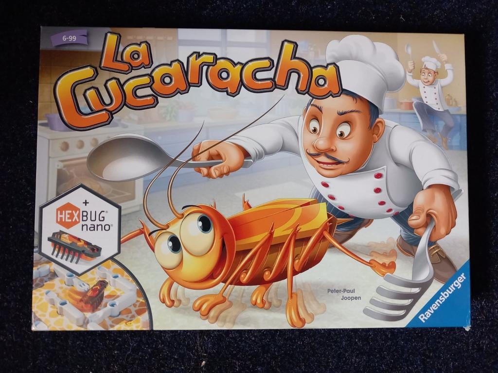 La Cucaracha bordspel - Leuk en netjes!, Hobby en Vrije tijd, Gezelschapsspellen | Bordspellen, Ophalen, Zo goed als nieuw, Ravensburger