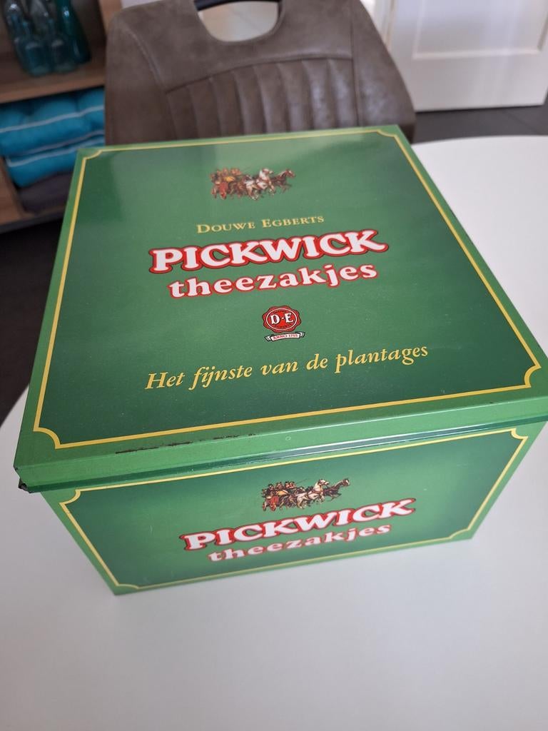 verzamelen/blikken/pickwick/thee/hightea/tafel/decoratie, Ophalen of Verzenden