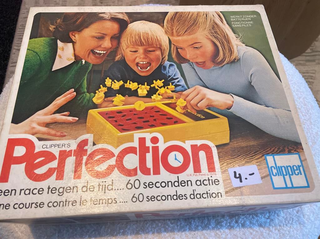 Perfection bordspel - Race tegen de tijd (Clipper), Hobby en Vrije tijd, Gezelschapsspellen | Bordspellen, Een of twee spelers