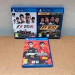 F1 Games Bundel voor PS4, 1 speler, Racen en Vliegen, Ophalen of Verzenden, Zo goed als nieuw