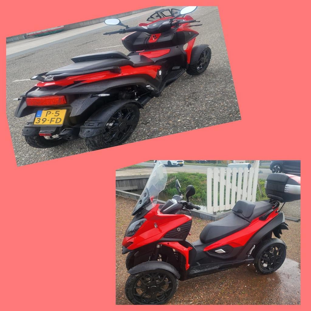 Quadro Qooder QV4 met 7430 km. Geschikt voor rijbewijs B, Motoren, Particulier, 399 cc, Overig, 1 cilinder