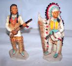 2 prachtige Castagna Indianen Wild West beeldjes. Nieuwstaat, Verzamelen, Beelden en Beeldjes, Ophalen of Verzenden, Nieuw, Mens