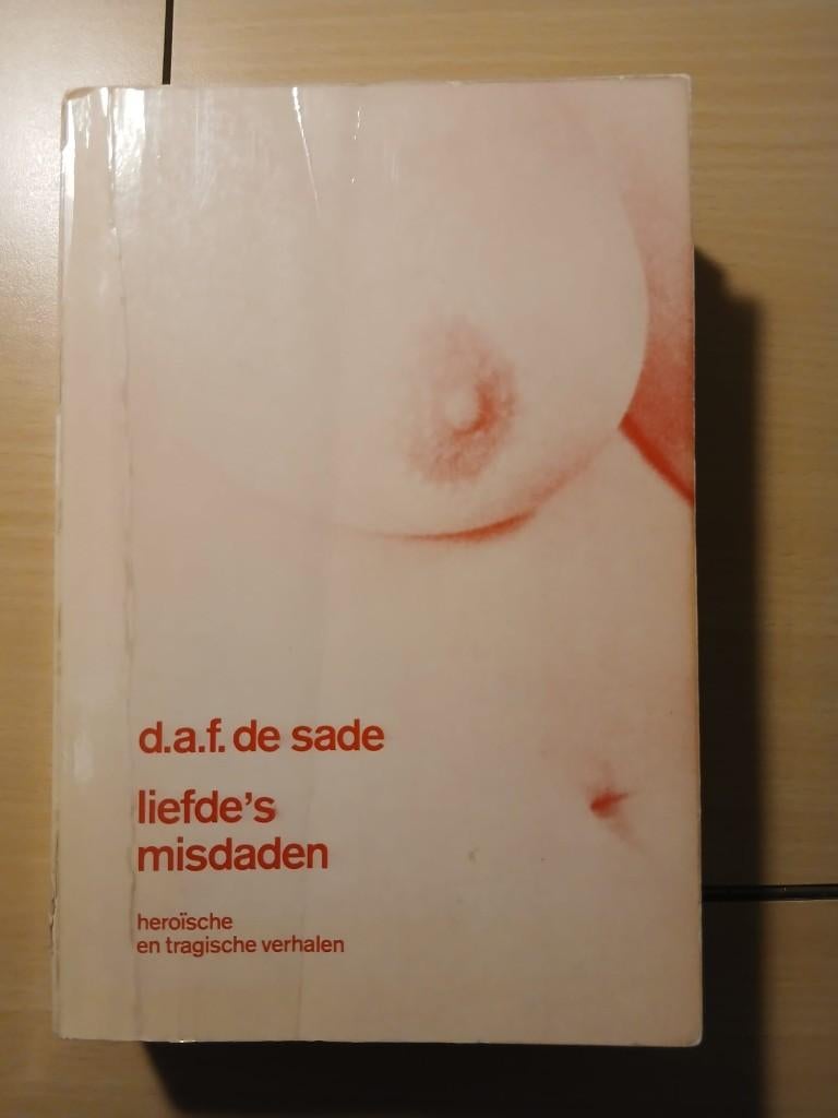 Liefde's misdaden door Markies De Sade, Ophalen of Verzenden, Zo goed als nieuw