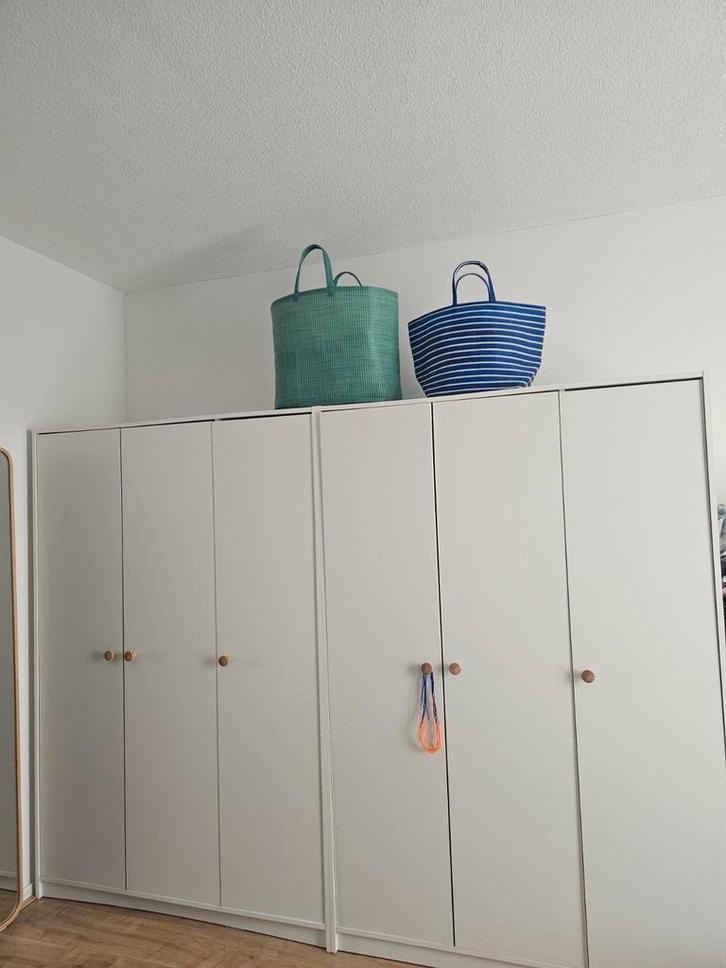 2x Kleppstad Ikea 3-deurs, Huis en Inrichting, Kasten | Kledingkasten, Gebruikt, 150 tot 200 cm, 100 tot 150 cm, 50 tot 75 cm