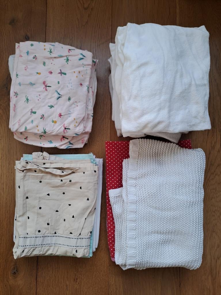 Beddengoed voor wieg, cosleeper of kinderwagen, Ophalen of Verzenden, Gebruikt