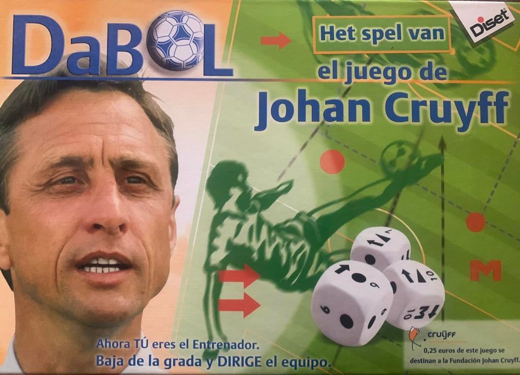 Voetbal bordspel Johan Cruijff! (Collectors item), Ophalen of Verzenden, Zo goed als nieuw