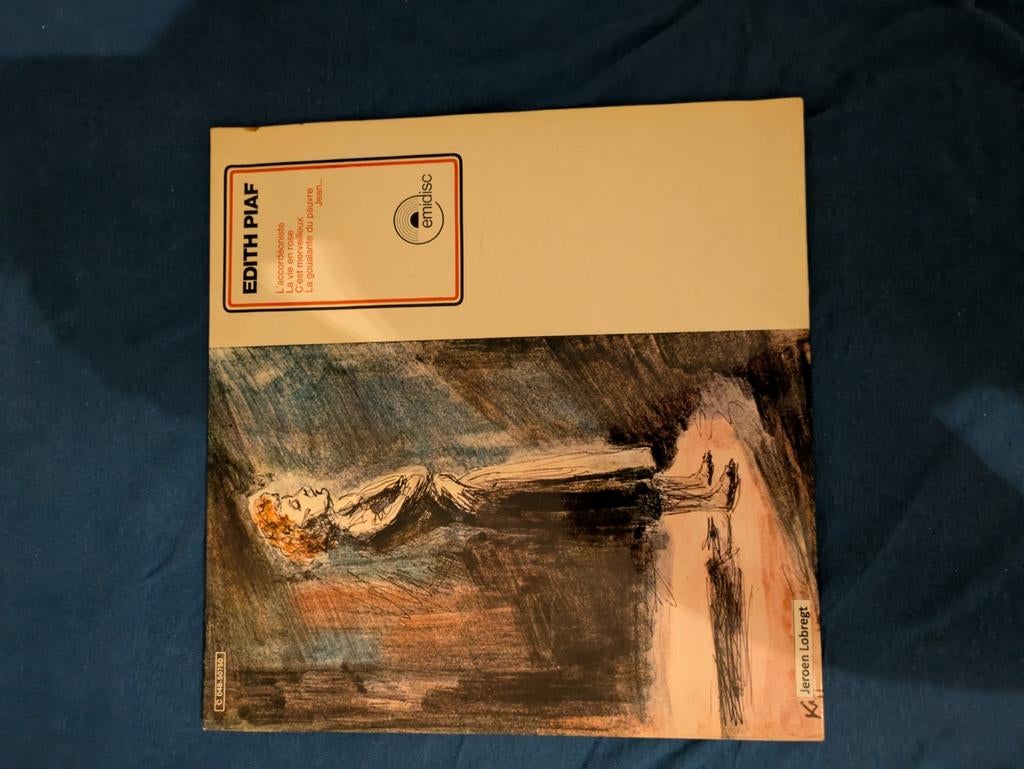 LP Edith Piaf, Ophalen of Verzenden, Gebruikt