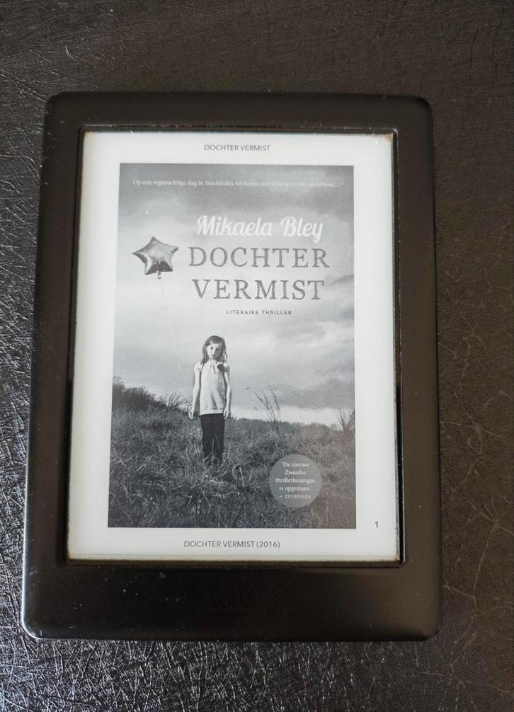 Kobo Glo HD e-reader met 1700+ boeken, Computers en Software, E-readers, Zo goed als nieuw, 6 inch of minder, 4 GB of minder, Touchscreen