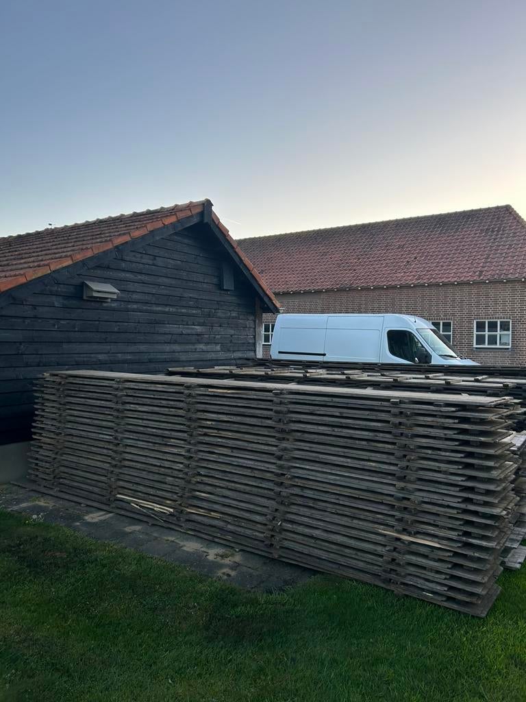 Tentvloer stel vloer tent verhuur vlondervloer planken, Ophalen, Zo goed als nieuw, Overige