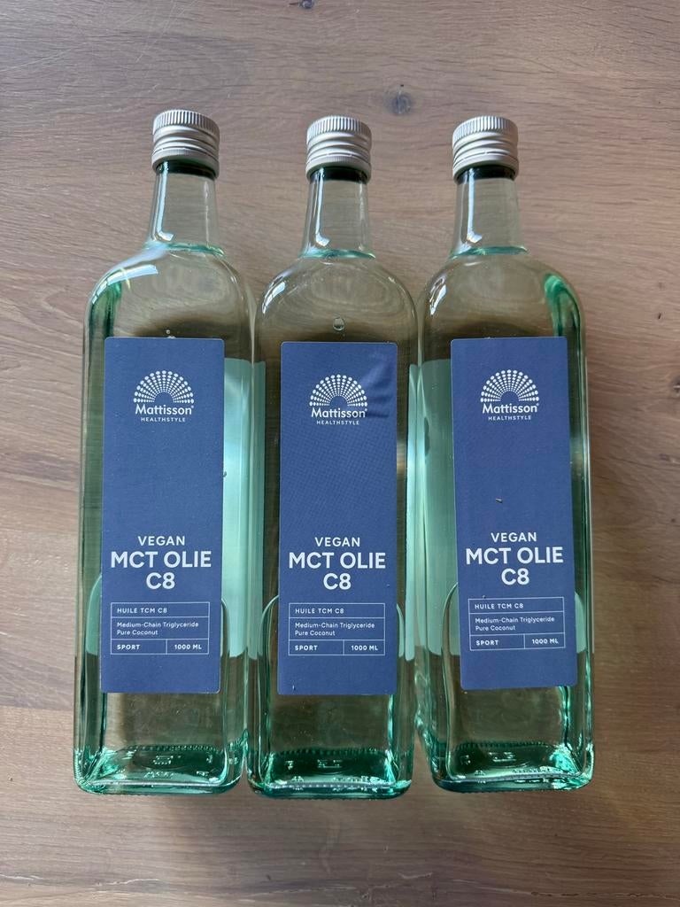 Mattisson MCT C8 Olie 1000 ml - Nieuw en Geseald, Ophalen of Verzenden, Nieuw, Overige typen