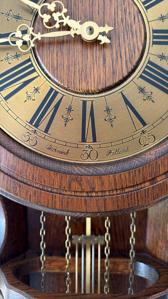 Pendule hangklok., Antiek en Kunst, Antiek | Klokken, Ophalen