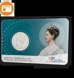 coincard   Wilhelmina halve gulden, Postzegels en Munten, Munten | Europa | Euromunten, Setje, Overige waardes, Overige landen