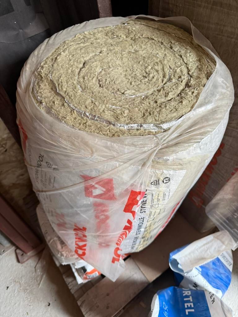 Spijkerflensdeken 120x450x60, Doe-het-zelf en Verbouw, Isolatie en Afdichting, Overige materialen, Zo goed als nieuw, 15 m² of meer