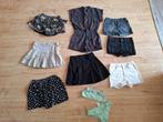 Zomer pakket 5 shorts rokjes bikini maat 146 152, Broek, Meisje, H&M, Ophalen of Verzenden