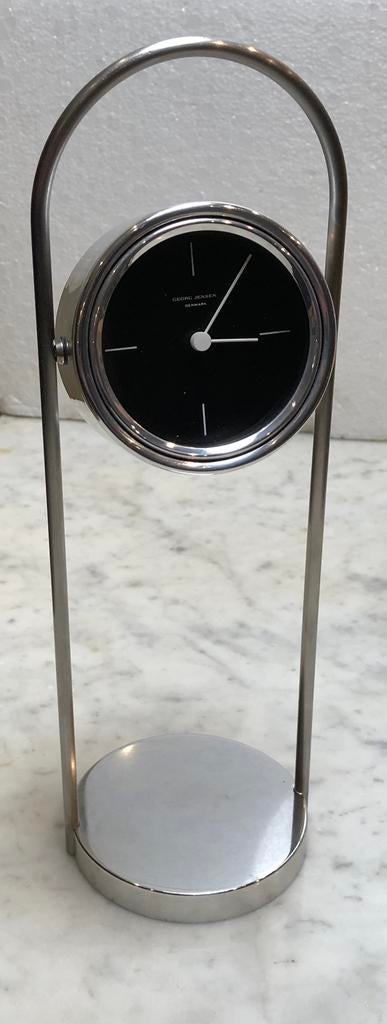 Georg Jensen Denmark Bureau Klok Design by Jørgen Møller, Ophalen, Zo goed als nieuw, Analoog, Overige typen