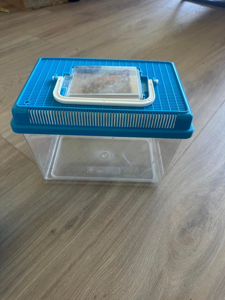 Hamster/vogel transport box, Ophalen, Zo goed als nieuw