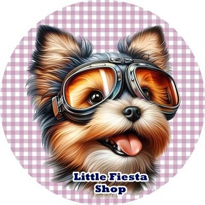 L1698 icing frosting hondje 19cm eetbare taart plaat print, Hobby en Vrije tijd, Taarten en Cupcakes maken, Nieuw, Versiering