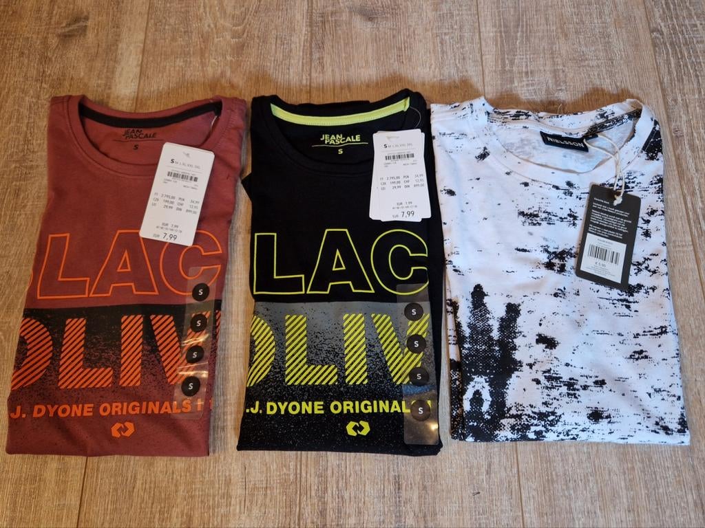 3 Mooie T-Shirt's, Kinderen en Baby's, Kinderkleding | Maat 134, Ophalen of Verzenden, Nieuw, Jongen, Shirt of Longsleeve