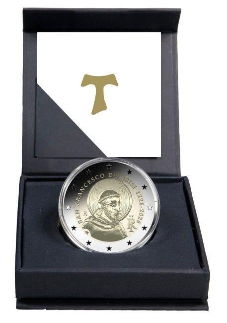 2 euro Italië 2026 Francesco de Assisi Reverse Proof, Verzenden, Italië, 2 euro