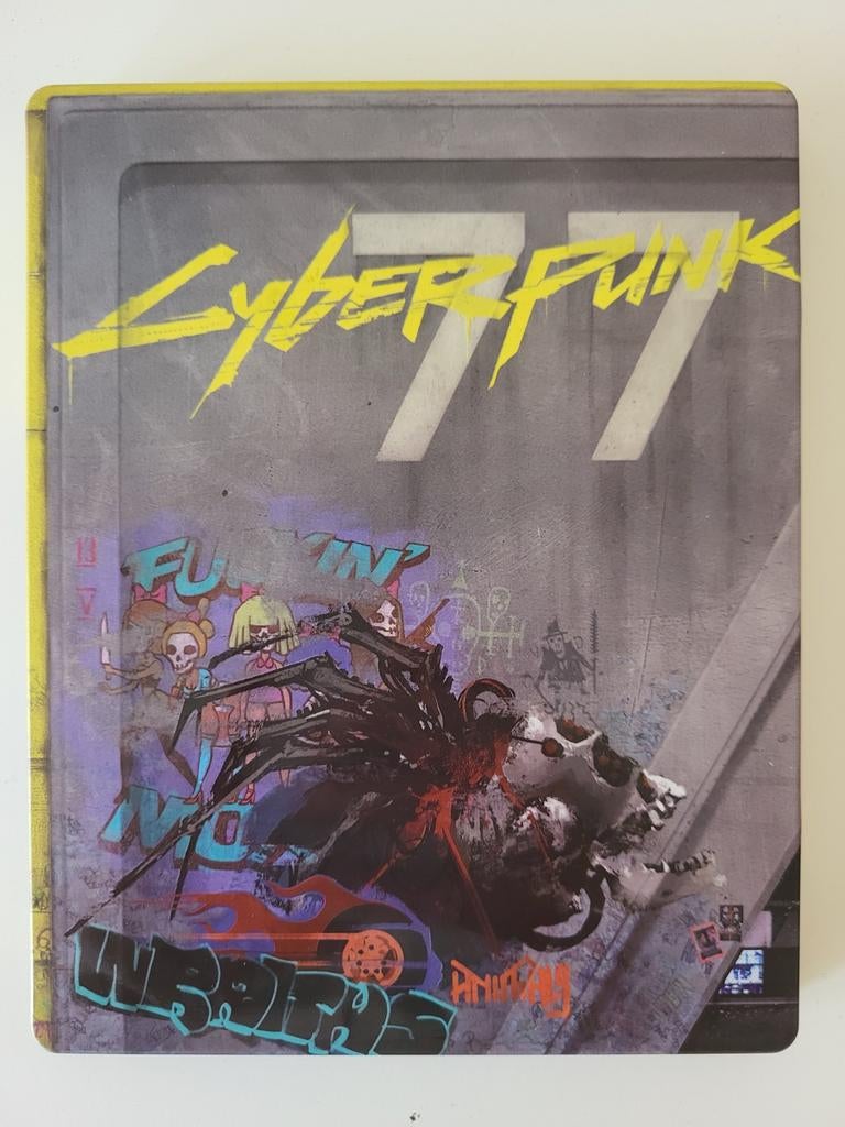 Cyberpunk 2077 Steelbook met boekje - zonder spel!!, Spelcomputers en Games, Online, Vanaf 18 jaar, 1 speler, Ophalen of Verzenden