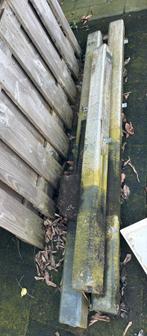 3 gratis betonpalen!, Tuin en Terras, Palen, Balken en Planken, Ophalen, Gebruikt, 250 cm of meer, Palen