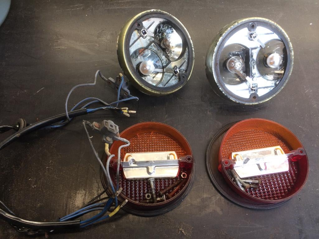 Simca 1000 achter en knipperlichten, Auto-onderdelen, Ophalen of Verzenden, Gebruikt, Overige automerken