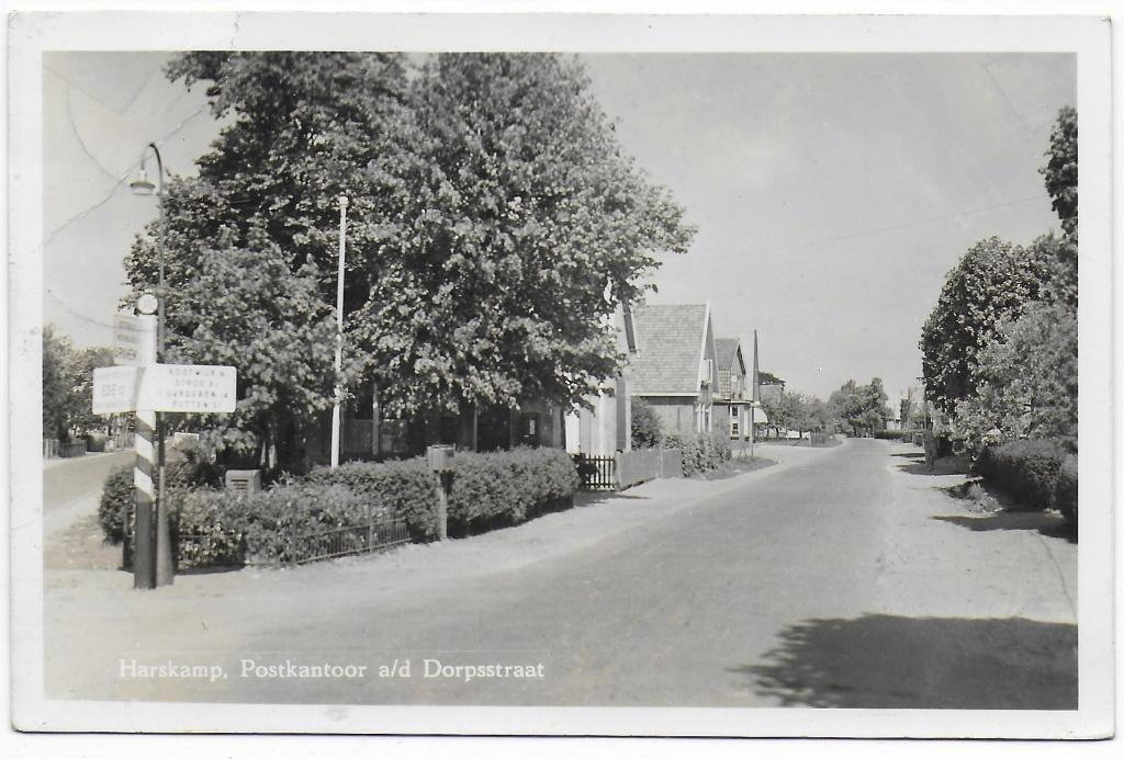 Harskamp Postkantoor a'/d Dorpsstraat Ansichtkaart (B6414 ), Ophalen of Verzenden, 1960 tot 1980, Noord-Brabant