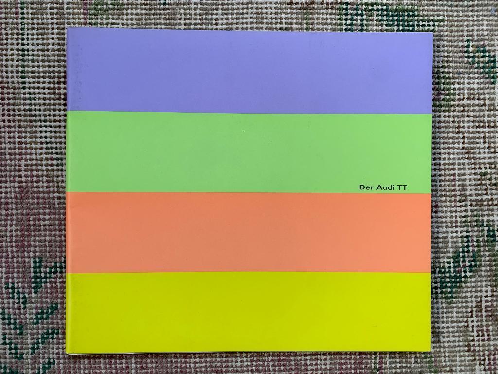 Nederlandse folder brochure Audi TT 1995 nieuw!, Boeken, Nieuw, Ophalen of Verzenden, Audi, Audi