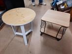 Bijzettafel- 2 soorten, Ophalen, Rond, Minder dan 50 cm, Minder dan 50 cm