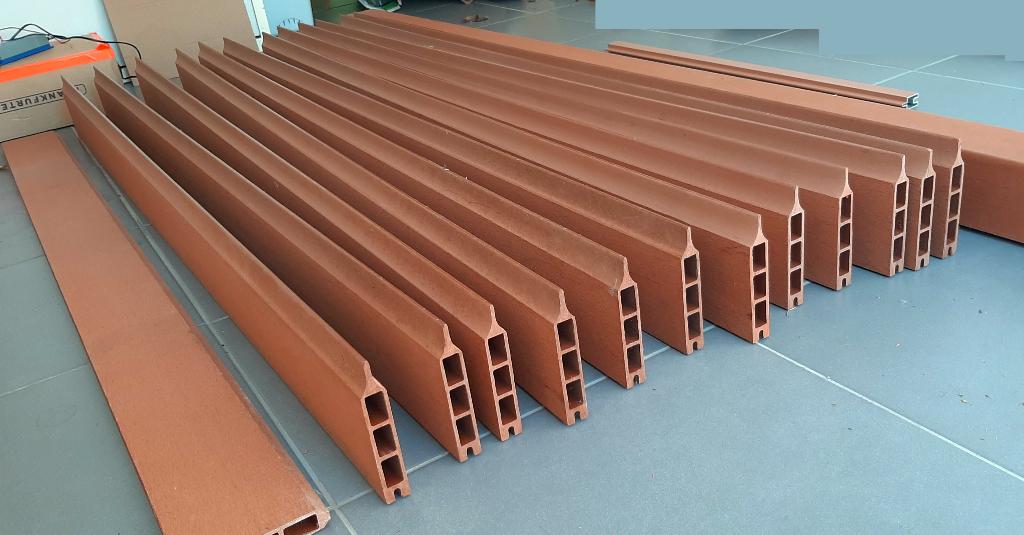 Houtcomposiet stapelplanken - Voor één schutting van 180x180, Ophalen, Overige materialen, 1 tot 2 meter, Minder dan 3 meter