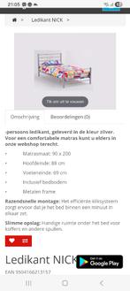 1 persoonsbed, Ophalen, Gebruikt, 90 cm, 200 cm