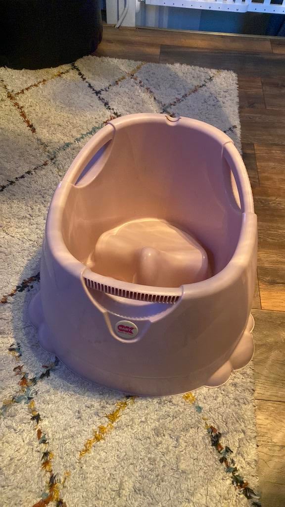 Opla ok baby badje roze, Kinderen en Baby's, Badjes en Verzorging, Ophalen, Gebruikt, Badje