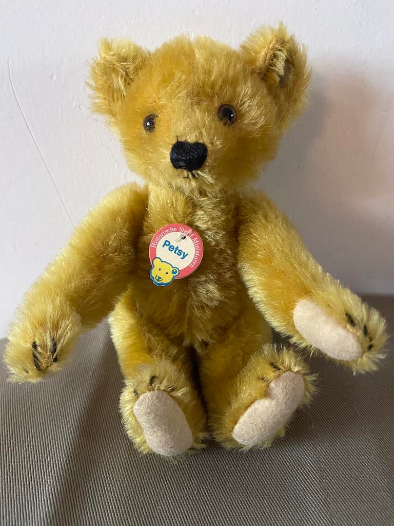 Steiff Petsy teddybeer, 029479, Verzamelen, Beren en Cherished Teddies, Ophalen of Verzenden, Nieuw, Stoffen beer, Steiff