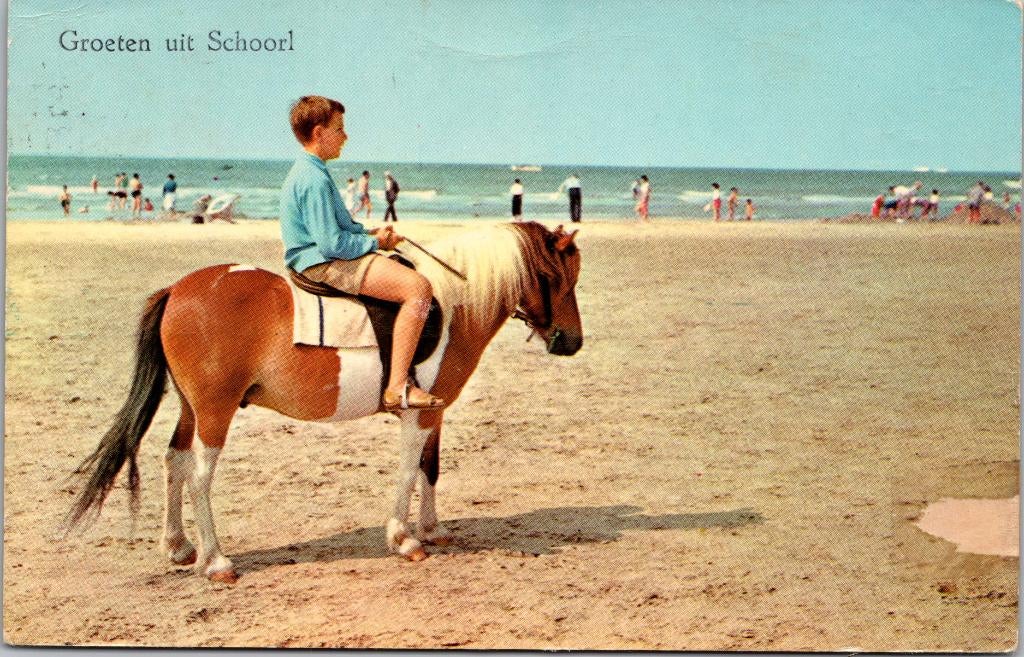 Schoorl (1960), Verzenden, 1940 tot 1960, Gelopen, Noord-Holland