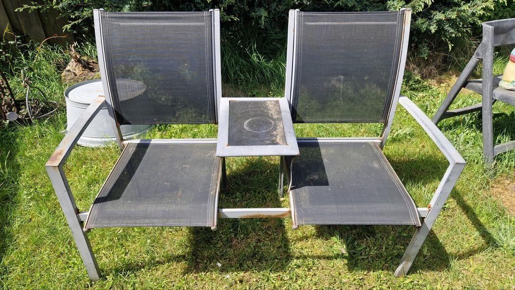 Tete a tete, Tuin en Terras, Tuinsets en Loungesets, Ophalen, Gebruikt