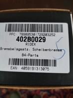 Remblokken achter Ridex 402B0029 voor Opel Citroën Peugeot, Ophalen of Verzenden, Nieuw, Opel