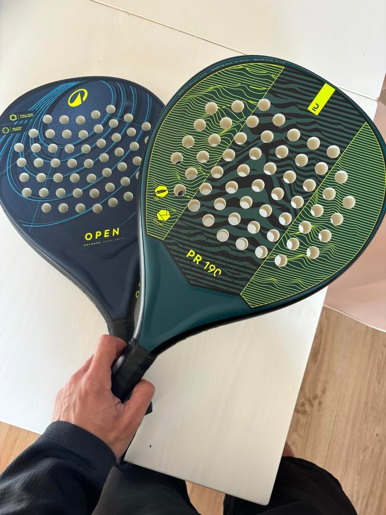 Kuikma Padel Rackets - Set van 2, Sport en Fitness, Padel, Ophalen of Verzenden, Gebruikt, Padelracket