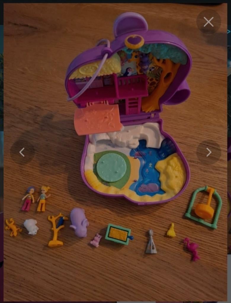 Polly pocket, Kinderen en Baby's, Speelgoed | Poppen, Ophalen, Zo goed als nieuw, Overige typen