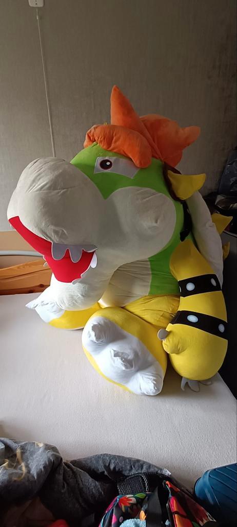 Bowser XXL Knuffel, Spelcomputers en Games, Games | Overige, Nieuw, 1 speler, Vanaf 3 jaar, Ophalen