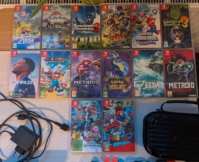 Nintendo Switch 15 Game Bundel, Spelcomputers en Games, Games | Nintendo Switch, Zo goed als nieuw, Avontuur en Actie, 3 spelers of meer