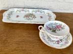 Royal Standard Mandarin England: cakeschaal + kop&schotel., Ophalen of Verzenden, Zo goed als nieuw, Overige stijlen, Kop(pen) en/of Schotel(s)