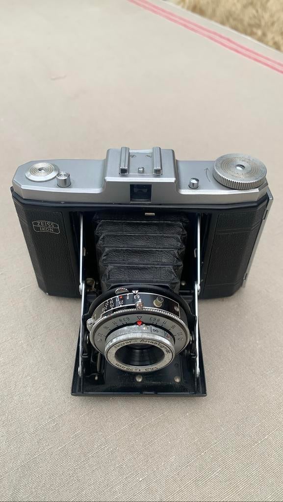 Vintage Nettar Balgen Camera - Novar-Anastigmat lens, Ophalen of Verzenden, Gebruikt, Compact, Overige Merken